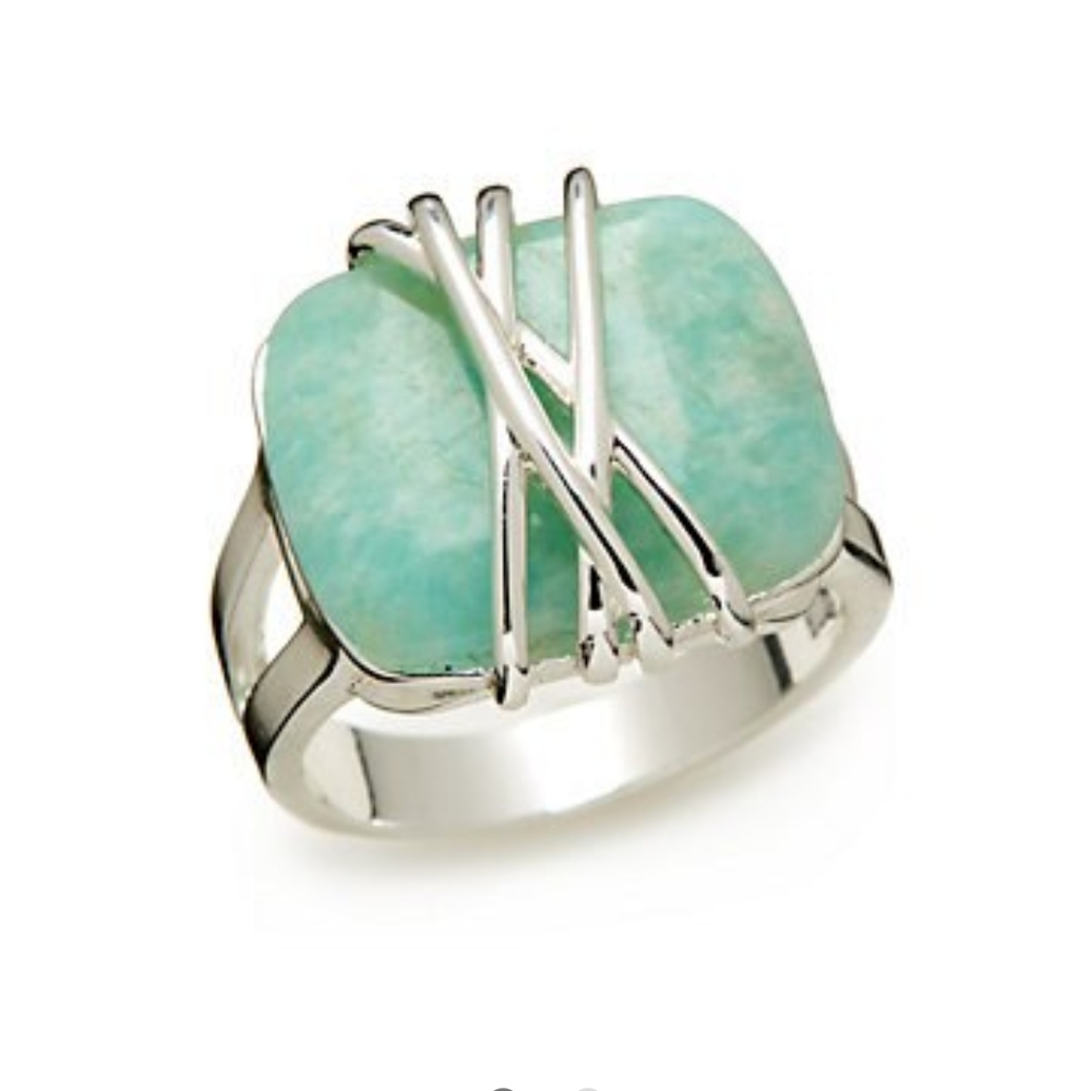 NWT Kim Rogers
Genuine Stone Wrapped Silver Ring